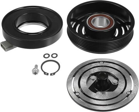 X AUTOHAUX 1 Set AC Compressor Clutch Replacement for Ford for Mustang 6Cyl 3.8L 1994-2004 in Saudi Arabia