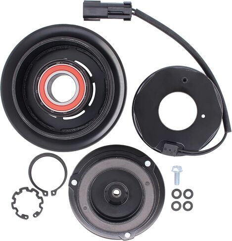 XtremeAmazing A/C AC Compressor Clutch Assembly Kit Pulley Coil Set for Dodge Dakota 6 CYL 3.7L 8 CYL 4.7L 2004-2007 in Saudi Arabia