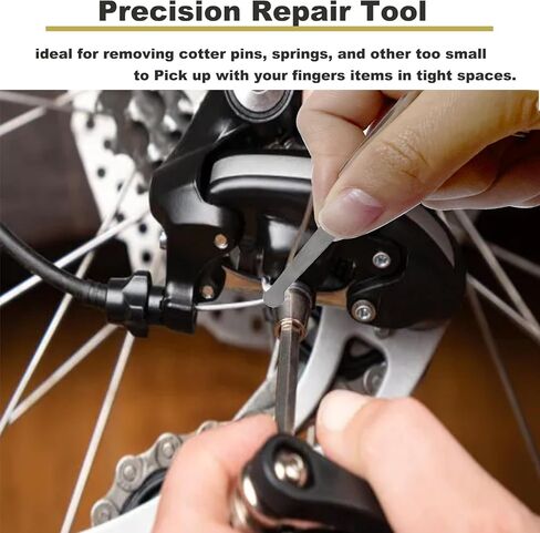 10 قطع من مجموعات أدوات إصلاح الخطاف، أدوات يدوية للخطاف الدقيق للسيارات، مجموعة أدوات اختيار السيارة من الفولاذ المقاوم للصدأ، يد شديدة التحمل لصندوق أدوات خزانة الرافعة الشوكية in Kuwait