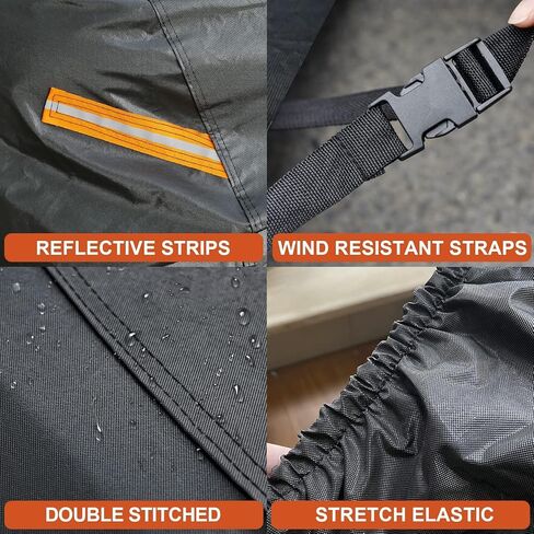 Kayme 7 Layers Car Cover Custom Fit for Chevrolet Chevy Camaro (2010-2024) Waterproof All Weather for Automobiles, Outdoor Full Cover Rain Sun UV Protection.Black in Saudi Arabia