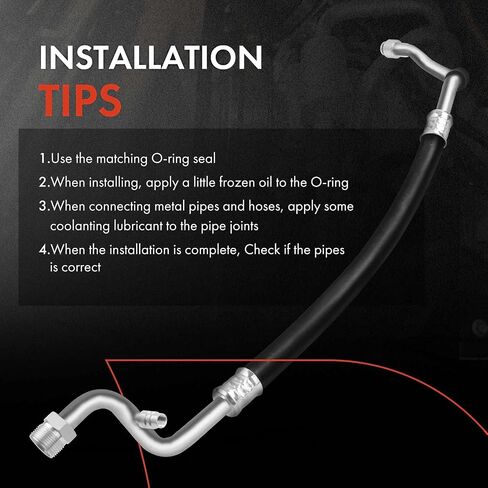 A-Premium A/C Suction Line Hose Assembly Compatible with Honda Civic 2012-2015 L4 2.4L, Compressor to Evap in Saudi Arabia