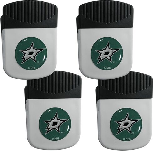 NHL Siskiyou Sports Fan Shop Dallas Stars Chip Clip Magnet 4 pack Team Color in Saudi Arabia