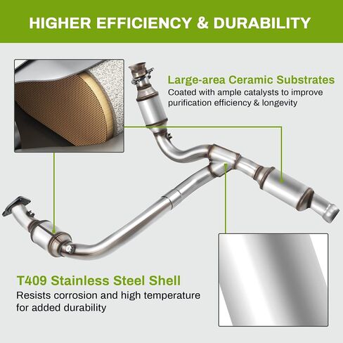 AUTOSAVER88 Catalytic Converter Compatible with 2006-2011 Chevy Impala, 2006-2007 Monte Carlo 3.5L 3.9L (EPA Compliant) in Saudi Arabia