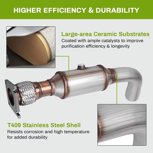 AUTOSAVER88 Catalytic Converter Compatible with 2006-2011 Chevy Impala, 2006-2007 Monte Carlo 3.5L 3.9L (EPA Compliant) in Saudi Arabia