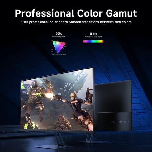 Xiaomi Gaming Monitor 27in 165Hz 1ms GTG 1920*1080 Fast IPS HDR10 FreeSync Premium Professional Calibration 99% sRGB 178° Wide Angle Tilt Adjustment TUV Low Blue Light Computer Screen Desktop Monitor in Saudi Arabia
