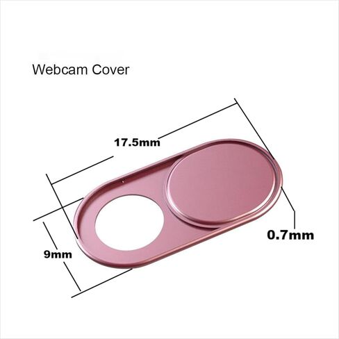 Webcam Cover [3pcs] argentUltra-Thin Metal Webcam Cover for MacBook Pro, iMac, Laptop, PC, iPad Pro, iPhone Protect Your Visual Experience [Argent] in Saudi Arabia