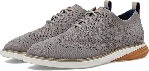 Cole Haan Men's Grand+ Plain Toe Oxfords, Navy Nubuck/Nimbus Cloud, 10.5 in Kuwait