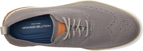 Cole Haan Men's Grand+ Plain Toe Oxfords, Navy Nubuck/Nimbus Cloud, 10.5 in Kuwait