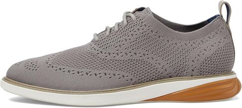 Cole Haan Men's Grand+ Plain Toe Oxfords, Navy Nubuck/Nimbus Cloud, 10.5 in Kuwait