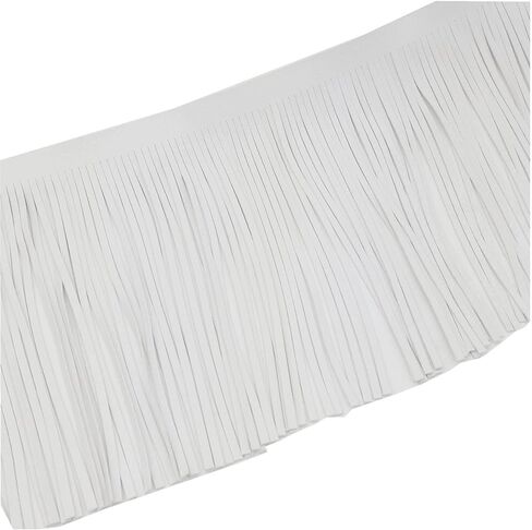 PU Leather Fringe Trim Brazil Tassel Fringe DIY Dance Skirt Tassel Faux Leather Hand Grips Tassel Fringe Wrap Cover 2yards in Saudi Arabia