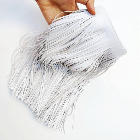 PU Leather Fringe Trim Brazil Tassel Fringe DIY Dance Skirt Tassel Faux Leather Hand Grips Tassel Fringe Wrap Cover 2yards in Saudi Arabia