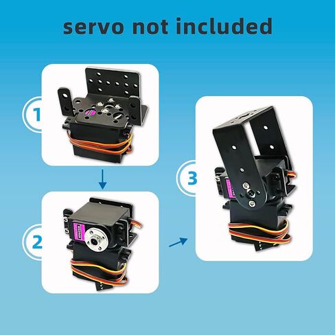 CenryKay MG90S Servo 9G Micro Servo Motor，6PCS MG90S Metal Geared Servo Motor for Arduino Raspberry Pi in Kuwait