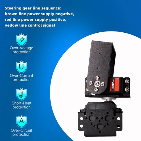 CenryKay MG90S Servo 9G Micro Servo Motor，6PCS MG90S Metal Geared Servo Motor for Arduino Raspberry Pi in Kuwait