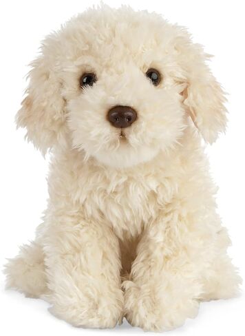 Living Nature German Sheperd Puppy Stuffed Animal | Fluffy Dog Animal | Soft Toy Gift for Kids | 6 inches in Kuwait