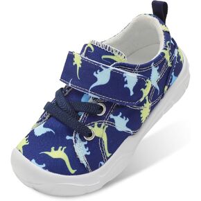 BARERUN Lightweight Boys Girls Toddler Shoes Tennis School Shoes for Girls Cheer Shoes Girls Black Boys Sneakers Toddler Slip on Shoes Kids Running Sneakers White Toddler Size 6