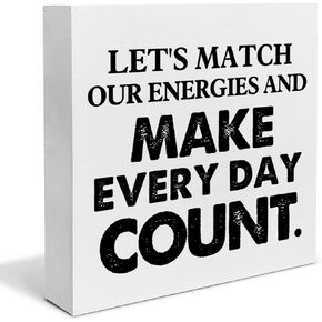 Inspirational Office Coworkers Gifts Encouragement Gifts for Colleague Employees Work Bestie Men Women, Motivational Office Decorations for Work Desk Accessories, Positive Office Cubicle Desk Sign