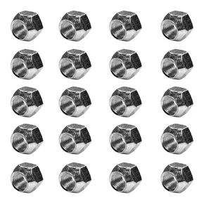 Twenty (20) 1/2-20 Zinc Plated Open End Acorn Lug Nuts | 3/4" Hex (BCP1074)