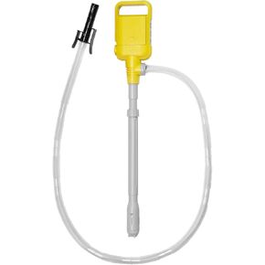 TERA PUMP TRCDM Fuel Transfer Pump w/Easy Handle, Flexible 4.1ft Hose, 2x Powerful Motor for 9.5 Liters/Min Gas Transfer - 2 x D Batteries, Not Included