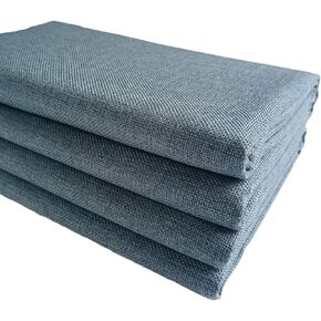 TinaKim Canvas Upholstery Fabric, Faux Linen Type Cloth Material,for Couch Chair Seat Repair (Beige 3, 2 Yard (57x 72 inch))