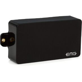 EMG MetalWorks EMG-81 Humbucking Active Pickup Brushed Black Chrome