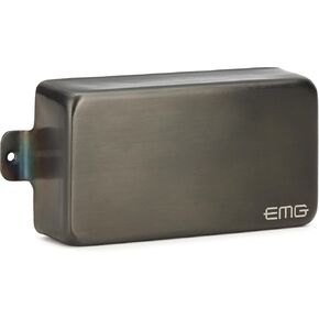 EMG MetalWorks EMG-81 Humbucking Active Pickup Brushed Black Chrome