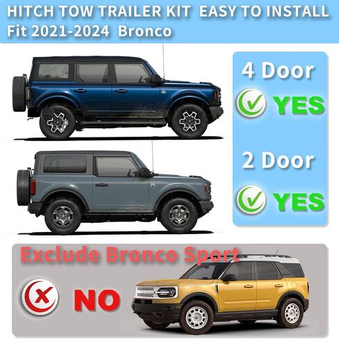 Wrangler JK Tow Hitch، مجموعة استقبال وصلة قطر 2 بوصة مع حزام أسلاك 4 دبابيس متوافق مع 2007-2018 Wrangler JK JKU 2 و4 أبواب غير محدودة لأجهزة استقبال سحب المصد الخلفي in Saudi Arabia