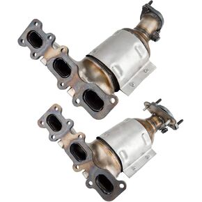 KAX Catalytic Converter High Flow Performance fit for Frontier 2005-2019 4.0L, Pathfinder 2005-2012 4.0L, Xterra 2005-2015 4.0L, NV2500/ NV1500/NV3500 2012-2017 4.0L, Stainless Steel Shell
