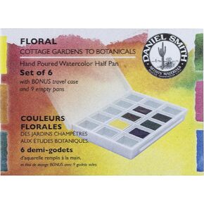 Daniel Smith MEZZI Godet Set in Metal Box, 12 Colours, Unit (Pack of 1)