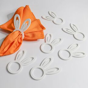 Napkin Rings Set of 8,Gold Napkin Ring Holders for Spring,Wedding,Easter, Birthday,Valentine,Holiday, Hotel, Dinner Party,Christmas and Table