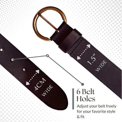 Leather Belts For Women, Womens Belts For Jeans, Fashion Black Belts For Women & Designer Brown Belt Women in Kuwait
