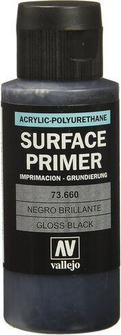 Vallejo Gloss Black Primer 32ml Paint in Saudi Arabia