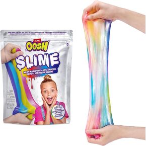 Oosh Slime Large Foilbag 800g (Pink) by ZURU, Gooey Slime and Epic Stretchy Slime for Girls and for Kids