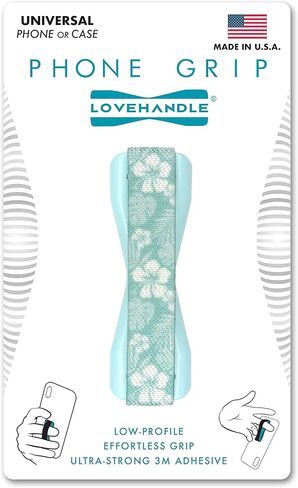 مقبض هاتف بتصميم ذهبي من LOVEHANDLE - حزام هاتف مرن بقاعدة ذهبية - لمعظم الهواتف الذكية والأجهزة اللوحية الصغيرة، lh-01-bohogold in Saudi Arabia