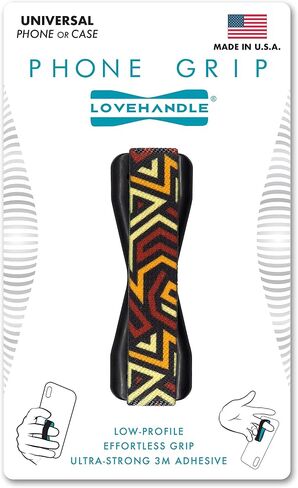 مقبض هاتف بتصميم ذهبي من LOVEHANDLE - حزام هاتف مرن بقاعدة ذهبية - لمعظم الهواتف الذكية والأجهزة اللوحية الصغيرة، lh-01-bohogold in Saudi Arabia