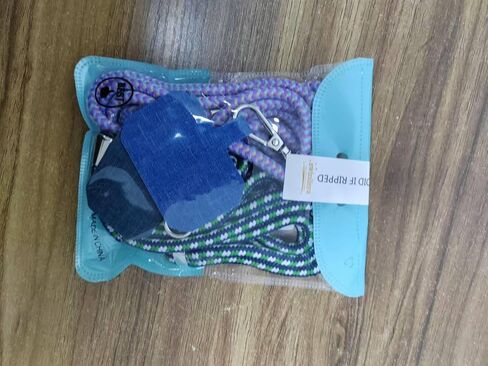 2x حبل الهاتف الخليوي، اسهم الهاتف التصحيح العالمي Crossbody، اسهم الهاتف النايلون قابل للتعديل حول الرقبة in Kuwait