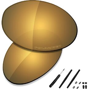 SAUCER Premium Replacement Lenses & Rubber Kits for Oakley Romeo 1 Sunglass