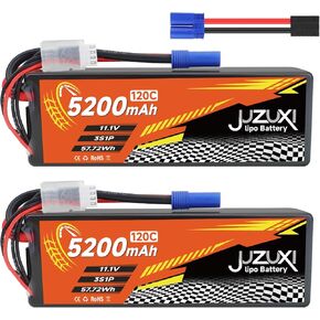 2Pcs 7.4V Lipo Battery 450mAh 2S 30C Rechargeable Lithium Polymer Batteries with XH2.5 & PH2.0 Connector Compatible with Axial SCX24 RC Cars Airplane Racing Drone