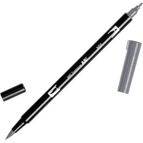 Tombow Dual Brush Pen Art Marker, 933 - Orange, 1-Pack