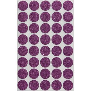 Royal Green Blue Envelope Stickers 3/4" Diameter 0.75 inch 19mm Glitter Round Dot - 600 Pack