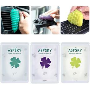Car Cleaning Gel for Car Detailing Car Cleaning Putty for Interior Cleaner for Car Vents Car Cleaning Gel Pack 450g（5 Pack）