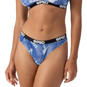 PSD Women's Mesh Thong - Minimal Coverage Women's Underwear - Comfortable Stretch Panties for Women