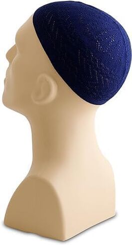 Kufi Hats for Men Muslim, Prayer Cap, Handicraft Taqiyah, Taqiyah Cap in Saudi Arabia