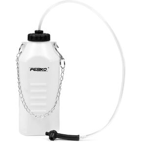 1L Brake Bleeder Bottle One Person, Brake Fluid Bleeding kit with 24 inch Tube and Rubber Connector for Collect Brake Fluid