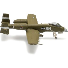 Herpa Military Model Airplane, U.S. Air Force Fairchild A-10C Thunderbolt II – A-10 Demo Team, Scale 1:200 - Collectible Airplane Model, Miniature Decoration, Army Aircraft Made of Metal