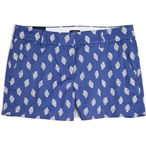 شورت تشينو كلاسيكي للنساء من J.Crew Mercantile مقاس 3.5 بوصة (4، كاكي فاتح)
