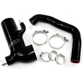 HPS 57-1293-BLK-1 Black Silicone Air Intake Hose (Post MAF with Sound Tube)
