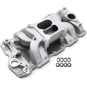 مشعب السحب ذو المستوى المزدوج للمحرك A-Premium متوافق مع Chevy Small Block، V8 4.3L 262265، 4.4L 267، 4.6L 283، 4.9L 302، 5.0L 305 307، 5.4L 327، 5.7L 350، 6.6L 400