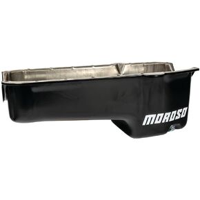 Moroso 20171 Street/Strip Stock Replacement Oil Pan for Chevy Small-Block Engines