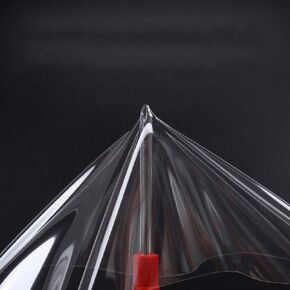 HOHOFILM Gloss Clear Car Paint Protective Film Self Adhesive TPU PPF Vinyl Wrapping Film Auotomobile Protection Vinyl,5ft x 19.6ft Roll