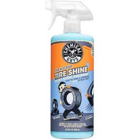 Chemical Guys Tire Kicker Sprayable Extra Glossy Tire Shine (Works on Rubber, Vinyl & Plastic) Safe for Cars, Trucks, Motorcycles, RVs & More, Extra Large Size 32 fl oz